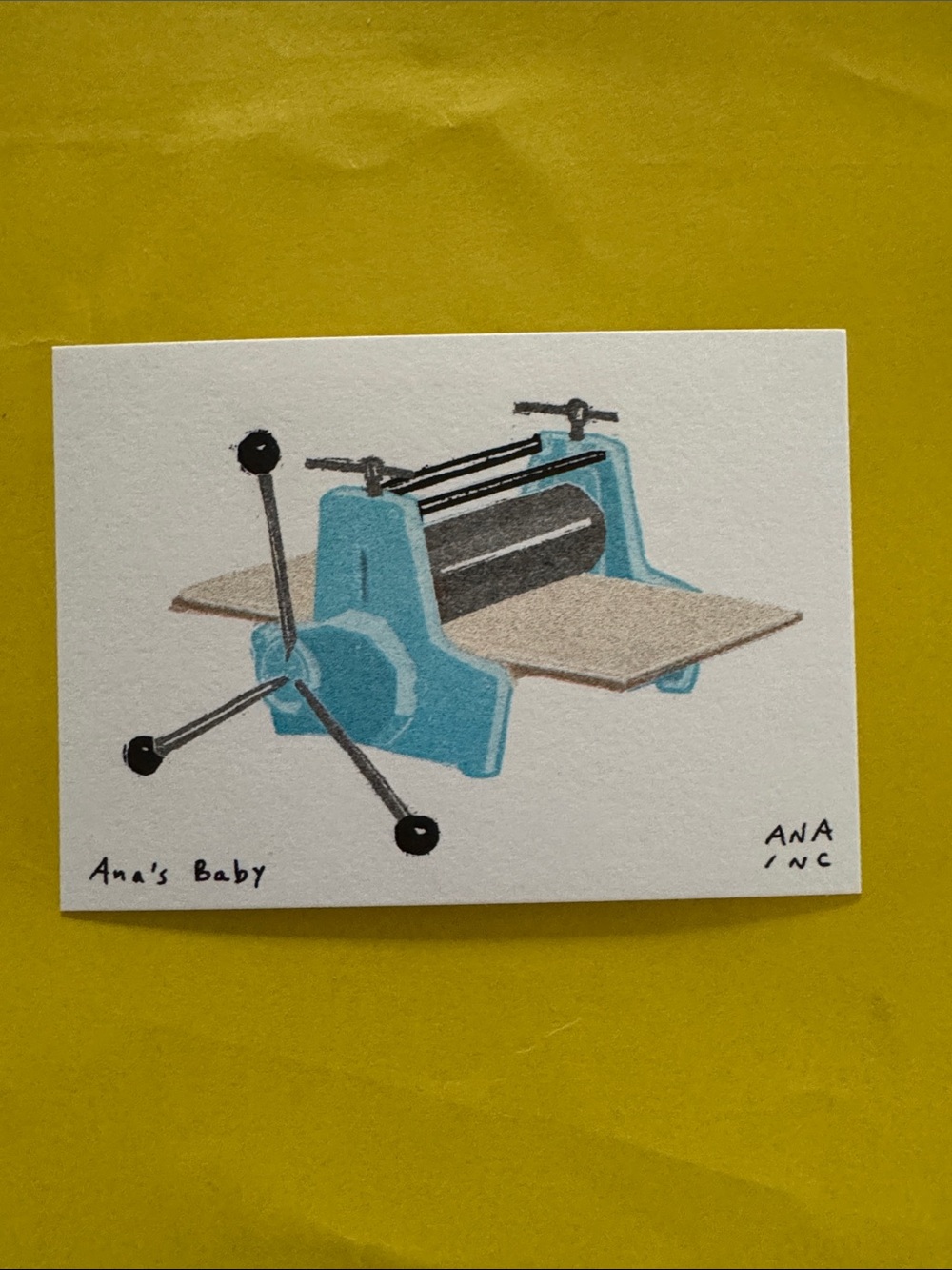 Anastasia INCIARDI Mini Print - Ana’s Baby - From Brooklyn, NYC